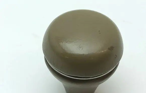 Gear lever shifter trim leather/knob