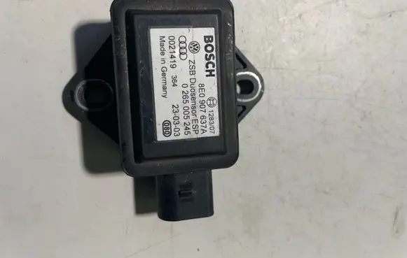 Audi A4 S4 B6 8E 8H ESP acceleration yaw rate sensor 8E0907637A