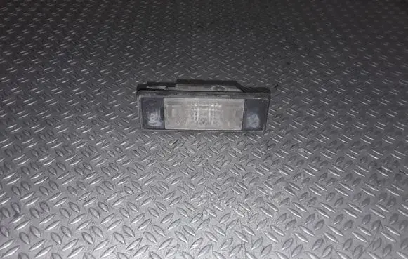 Peugeot 807 Number plate light