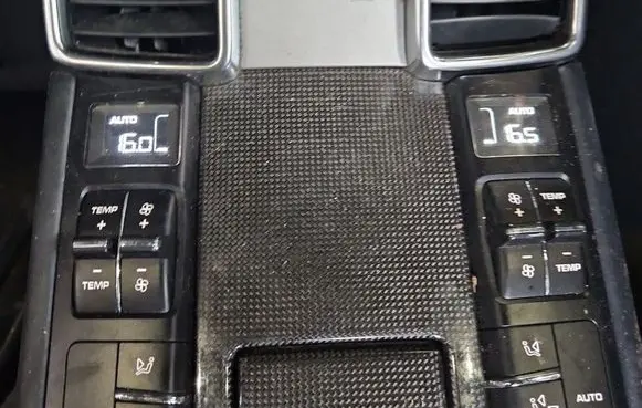 Porsche Panamera (970) Climate control/heater control trim 97065350350 IMPRK1516902