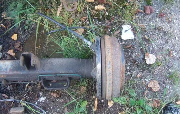 Ford Transit Rear axle beam with reductor TAAAT