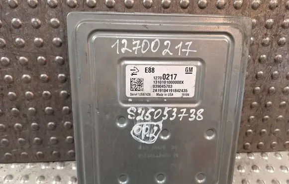 Opel Astra K Engine control unit/module S25053738 12700217 039045703