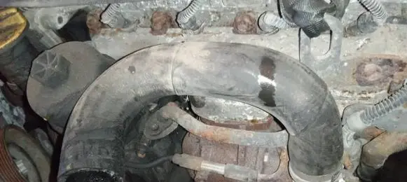 Opel Agila A Intercooler hose/pipe