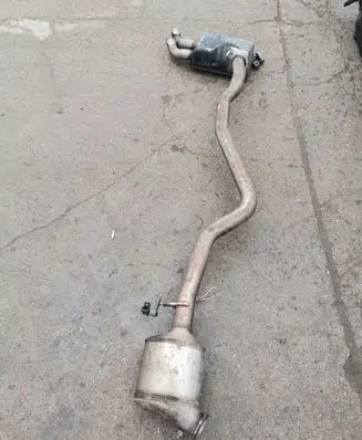 Mercedes-Benz GLE (W166 - C292) Muffler/silencer A1664905115