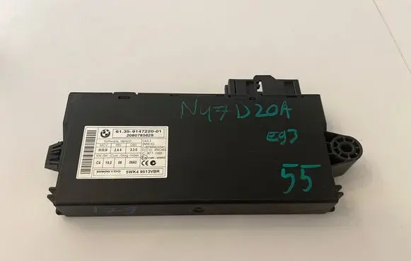 BMW 3 E92 E93 CAS control unit/module 9147220 5WK49513VBR 2080785629