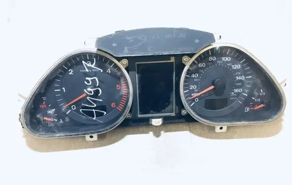 Audi A6 S6 C6 4F Speedometer (instrument cluster) 5550007301 5540007312