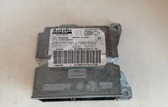Citroen C4 Grand Picasso Airbag control unit/module 9665396680 610955800