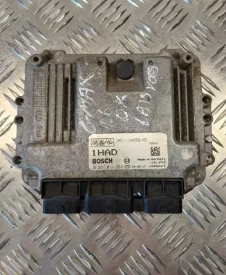 Ford Focus C-MAX Engine control unit/module 3M5112A650MD 1039S06418 0281011263