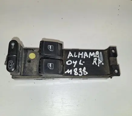 Seat Alhambra (Mk1) Electric window control switch BK7 7M3959857C YM2114A132BBW