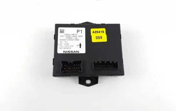 Nissan Ariya Tailgate/trunk control unit/module 284G05MP1A E49581104 E4958110400017690