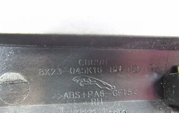 Jaguar XF Dashboard center trim panel 8X23045K16B