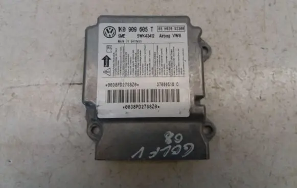 Volkswagen Golf V Airbag control unit/module 1K0909605T