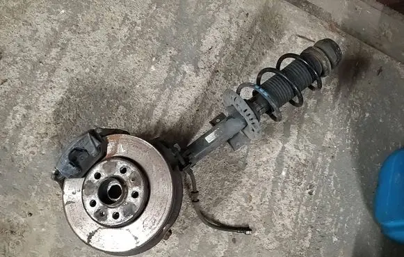 Audi A1 Front wheel hub spindle knuckle 