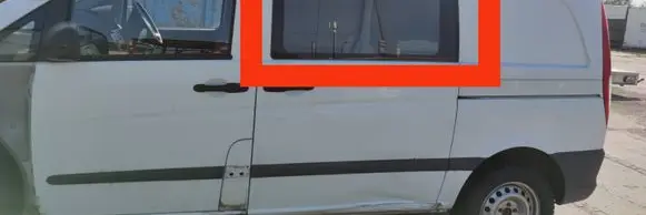 Mercedes-Benz Vito Viano W639 Sliding door window/glass 