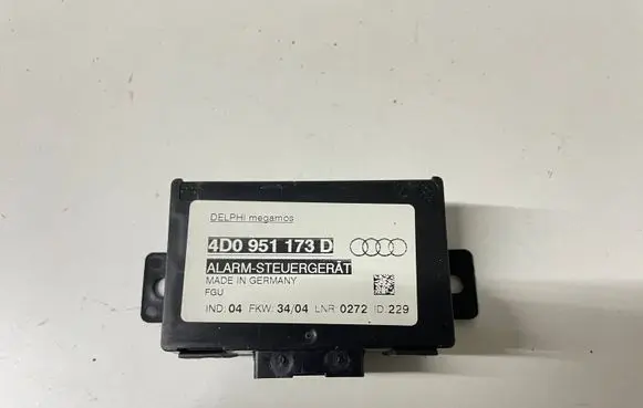 Audi A6 S6 C5 4B Alarm control unit/module 4D0951173D