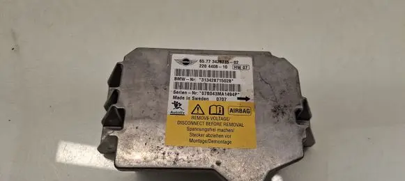 Mini One - Cooper Coupe R56 Airbag control unit/module 3428715