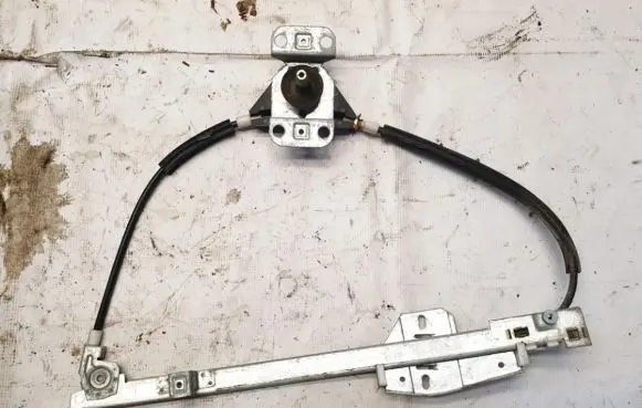 Volkswagen PASSAT B3 Sliding door window regulator with motor 357839401