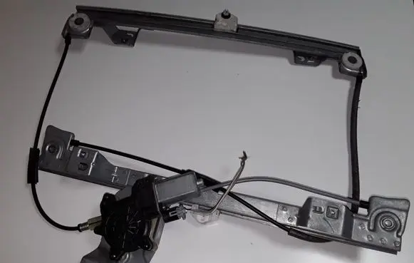 Mercedes-Benz Citan W415 Front door window regulator with motor 128001181B