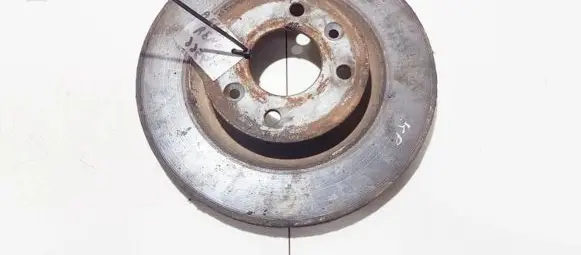 Renault Kangoo I Front brake disc ventiliuojamas