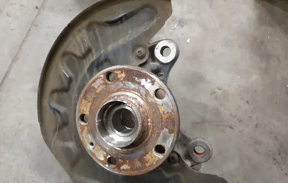 Volkswagen Golf VII Front wheel bearing hub 5QM256 5Q0407256 5QM407256