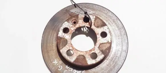 Skoda Fabia Mk1 (6Y) Rear brake disc neventiliuojamas