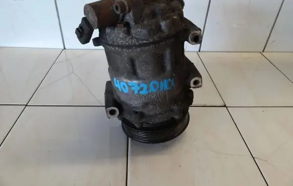 Peugeot 407 Air conditioning (A/C) compressor (pump) 9656574080