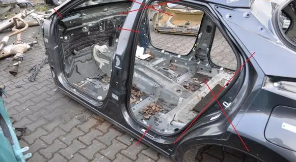 Toyota C-HR II Side car body part 