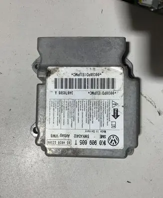 Volkswagen Golf Plus Airbag control unit/module 1K0909605T 5WK43412
