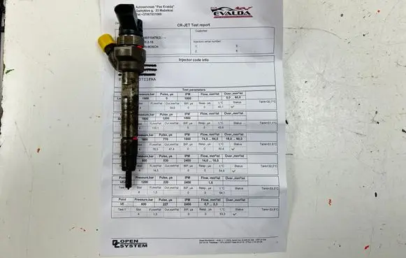 BMW 3 F30 F35 F31 Fuel injector 7810702