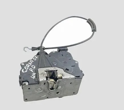 Opel Corsa D Front door lock 13258279 0325407955
