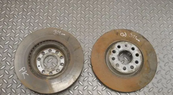 Front brake disc