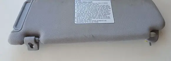 Hyundai Santa Fe Sun visor