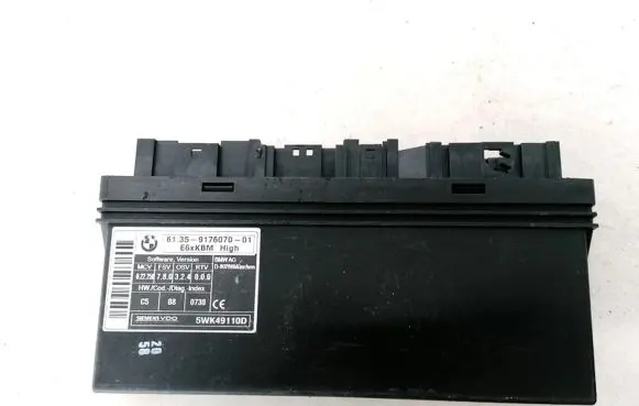 BMW 5 E60 E61 Comfort/convenience module 6135917607001 6135-9176070-01