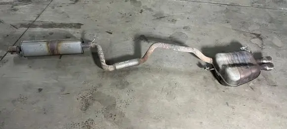 Seat Leon (5F) Muffler/silencer 5Q5253611 5Q0120AG 5Q0118B
