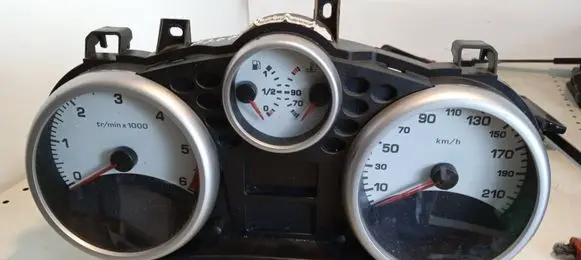 Peugeot 207 Speedometer (instrument cluster) A2C53190340 986204780