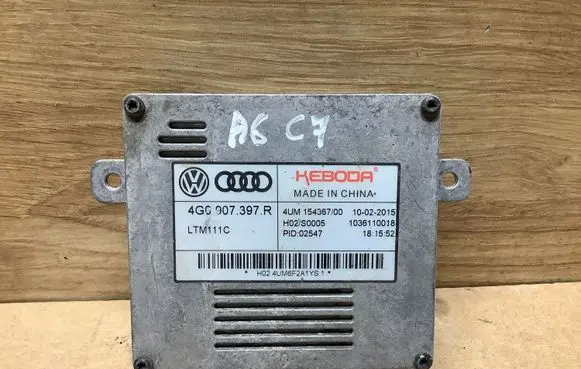 Audi A6 S6 C7 4G Headlight ballast module Xenon 4G0907397R
