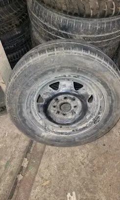 Audi 100 200 5000 C3 R14 steel rim 431601025L 431601025R