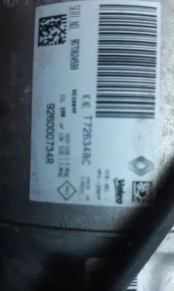 Renault Captur Air conditioning (A/C) compressor (pump) 936000734R