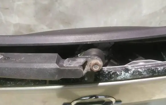 Opel Signum Rear window wiper motor 