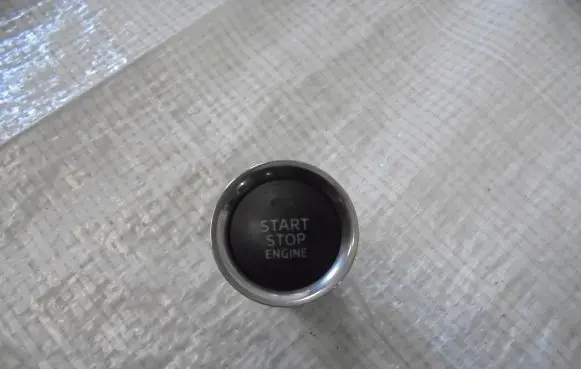 Fiat 124 Spider Engine start stop button switch