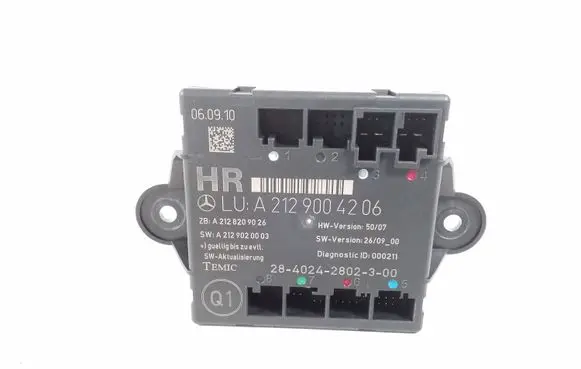 Mercedes-Benz C W204 Door control unit/module A2129004206