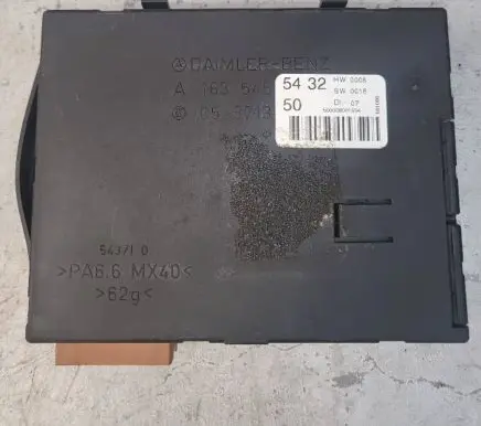 Mercedes-Benz ML W163 Comfort/convenience module A1635455432