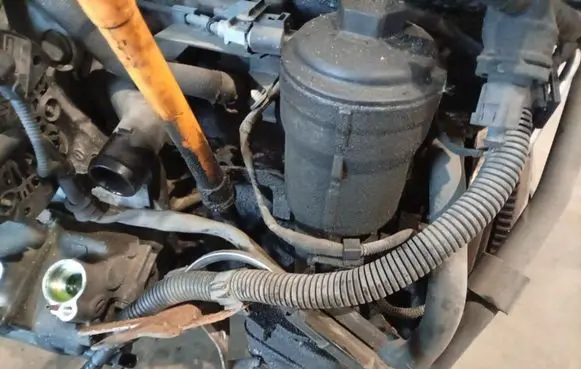 Skoda Octavia Mk2 (1Z) Oil filter cover