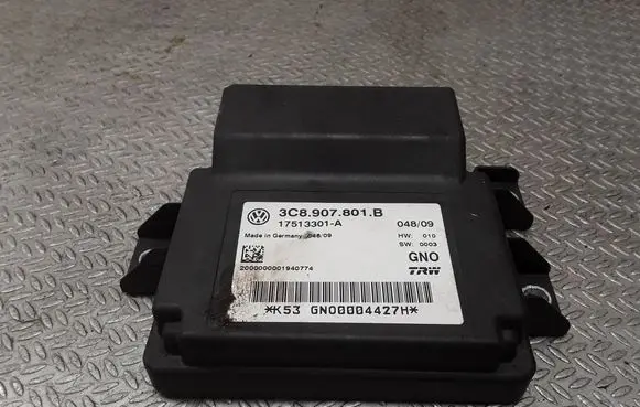 Volkswagen PASSAT B6 Hand brake control module 3C8907801B 17513301A KN00004427H