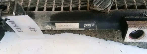 Chrysler PT Cruiser A/C cooling radiator (condenser) 1216003