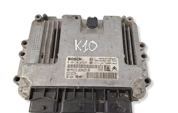 Peugeot 207 Engine control unit/module 9663475880 1089S15663 0281012529
