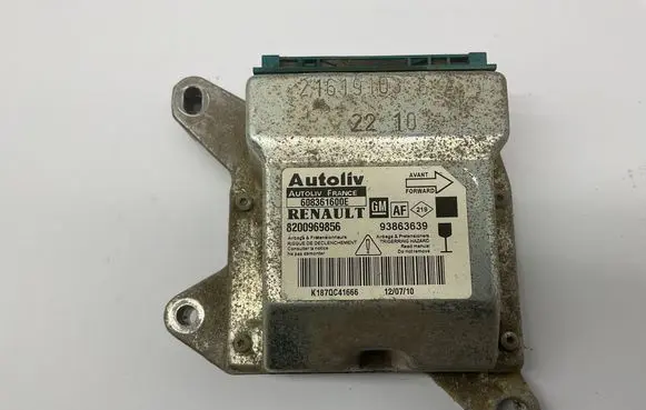 Renault Trafic II (X83) Airbag control unit/module 608361600E 8200969856 93863639