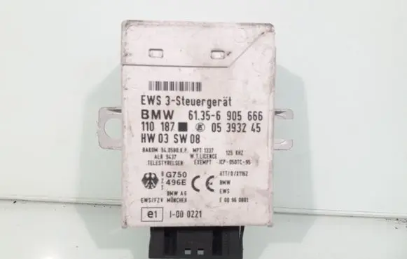 BMW 5 E39 Immobilizer control unit/module 61356905666