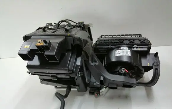 Interior heater climate box assembly