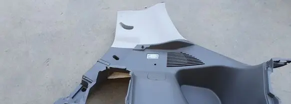 Nissan Leaf I (ZE0) Trunk/boot lower side trim panel 849543NAOA